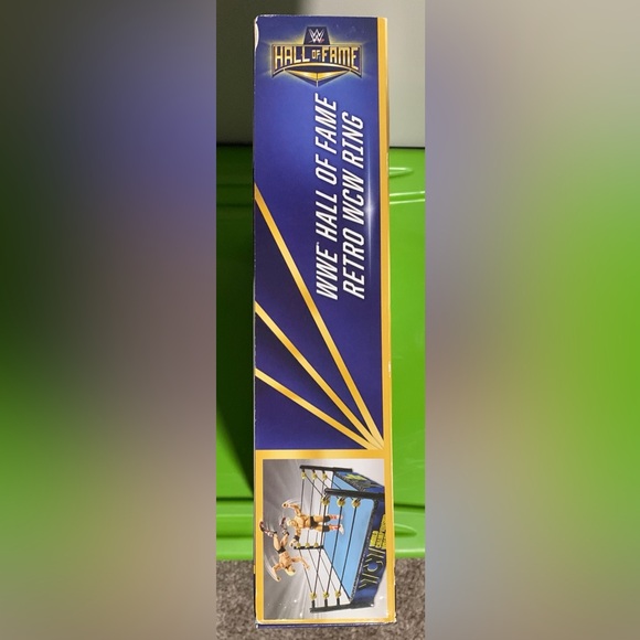 WWE Hall of Fame Retro WCW Ring Playset Includes Dusty Rhodes Figure Mattel - Picture 6 of 11